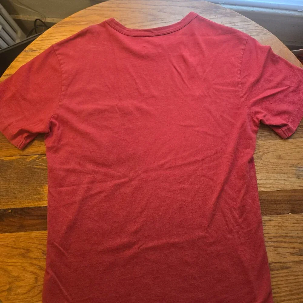 Freenote Coth Pocket T-Shirt / Small / 9oz / Red - Picture 2 of 2